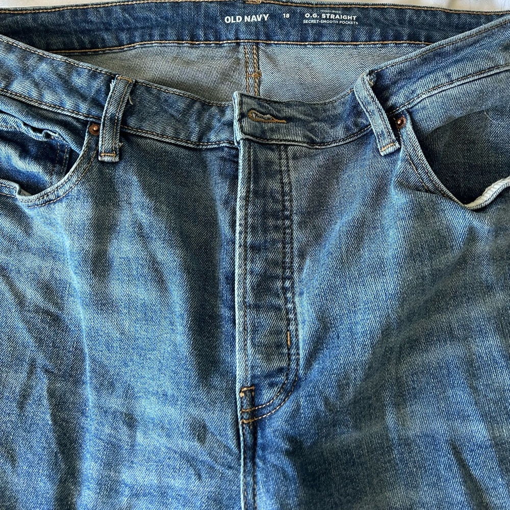 Old Navy OG Straight size 18 jeans